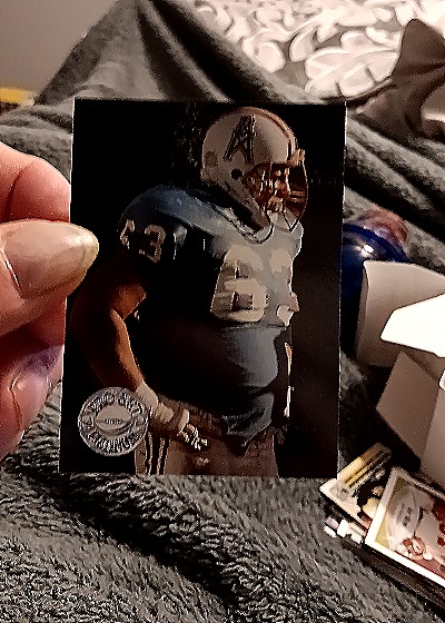 1991 Pro Set Platinum #42 Mike Rozier — front