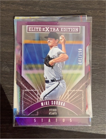 2015 Panini Elite Extra Edition #29 Mike Soroka — front