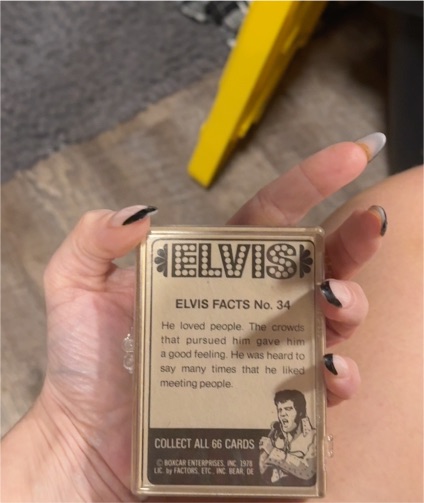 1978 Boxcar Enterprises Elvis Presley #34 — front
