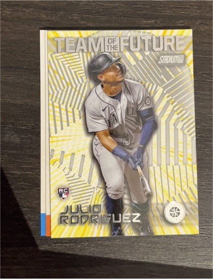2022 Topps Stadium Club Team of the Future #TOF-13 Julio Rodriguez — front