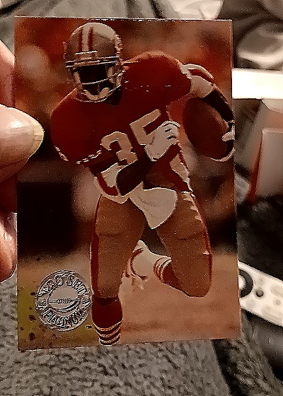 1991 Pro Set Platinum #137 Dexter Carter — front