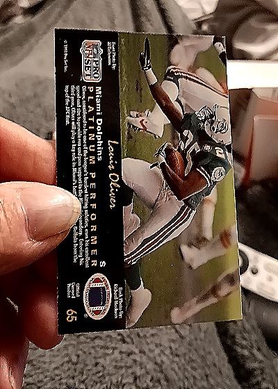 1995 Pacific #65 Ricky Williams — back