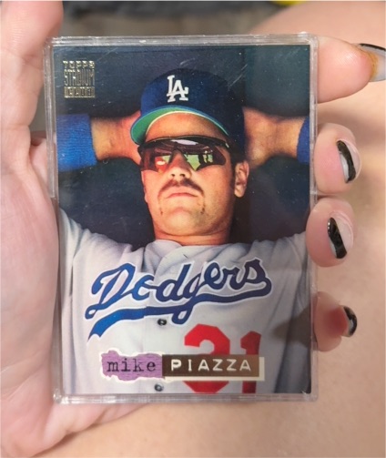 1994 Topps Stadium Club #1 Mike Piazza — front
