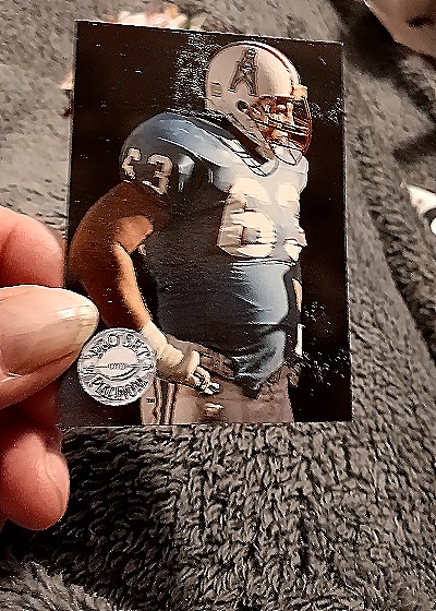 1991 Pro Set Platinum #42 Mike Munchak — front