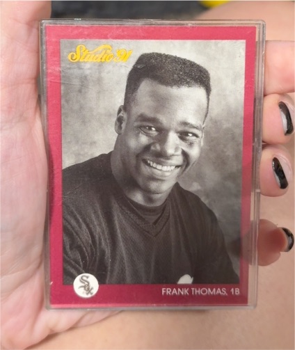 1991 Leaf Studio #40 Frank Thomas — front
