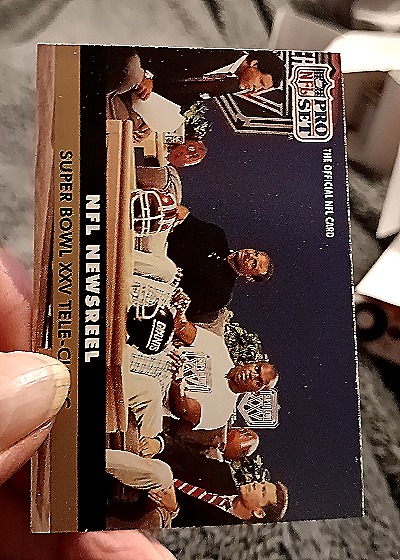 1991 Pro Set #349 Super Bowl XXV Tele-Clinic — front