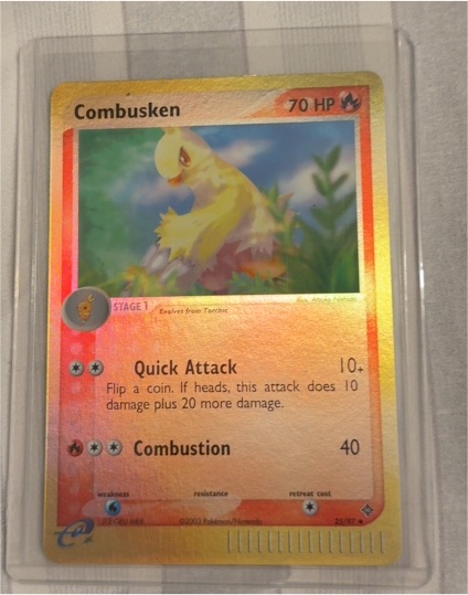 2003 EX Dragon #25 Combusken — front