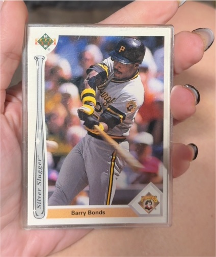 1991 Upper Deck Silver Slugger #SS5 Barry Bonds — front
