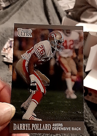 1991 Fleer Ultra #252 Darryl Pollard — front