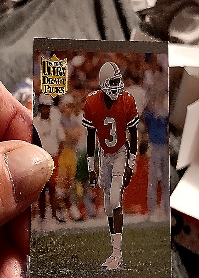 1991 Fleer Ultra Draft Picks #286 Randal Hill — front