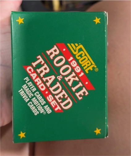 1991 Score Rookie & Traded Baseball Card Set — front