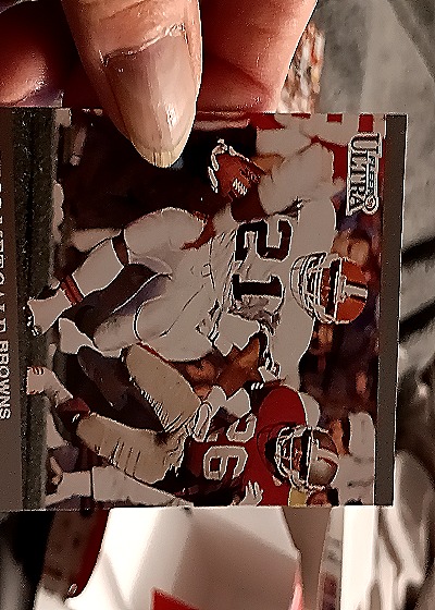 1991 Collector's Edge #32 Eric Metcalf — front