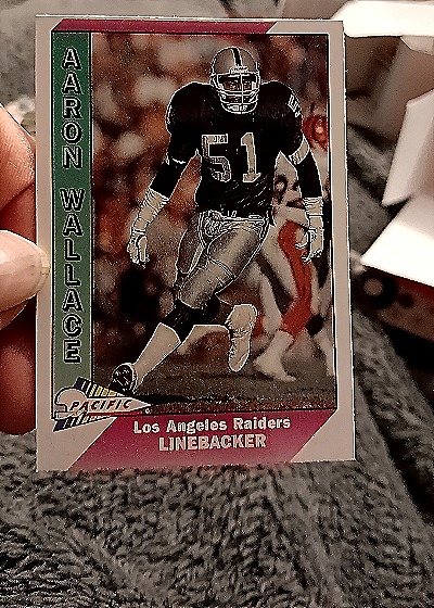 1991 Pacific #242 Aaron Wallace — front