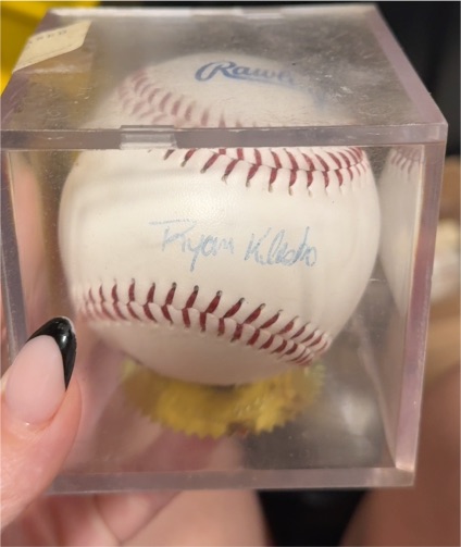 Ryan Killebrew Autographed Baseball — front