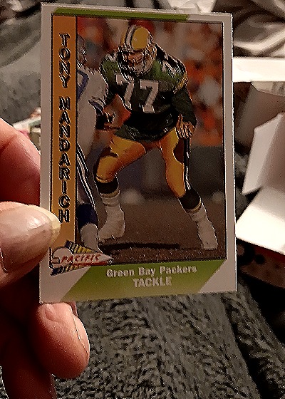1991 Pacific #161 Tony Mandarich — front