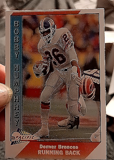1990 Pacific #117 Bobby Humphrey — front