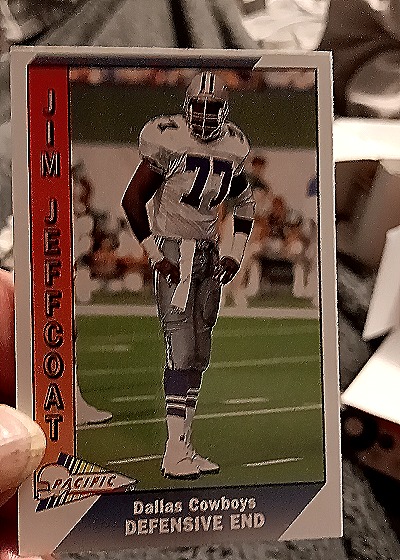 1991 Pacific #98 Jim Jeffcoat — front