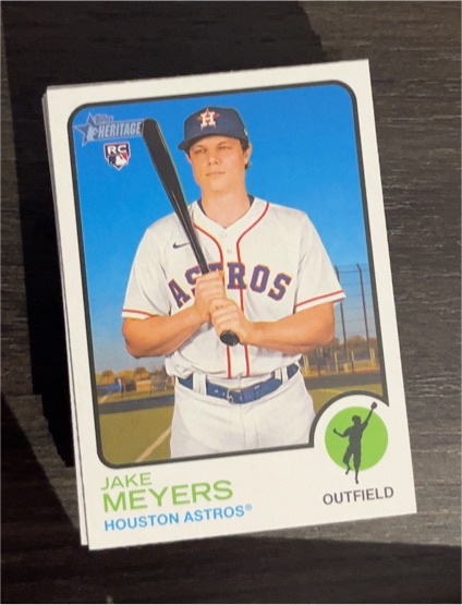 2022 Topps Heritage High Number #532 Jake Meyers — front