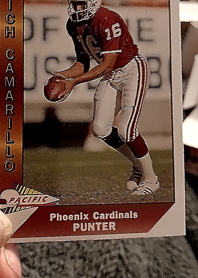 1991 Pacific #101 Rich Camarillo — front