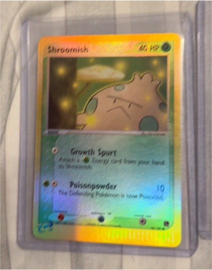 2003 Nintendo Pokemon EX Sandstorm #78 Shroomish — front