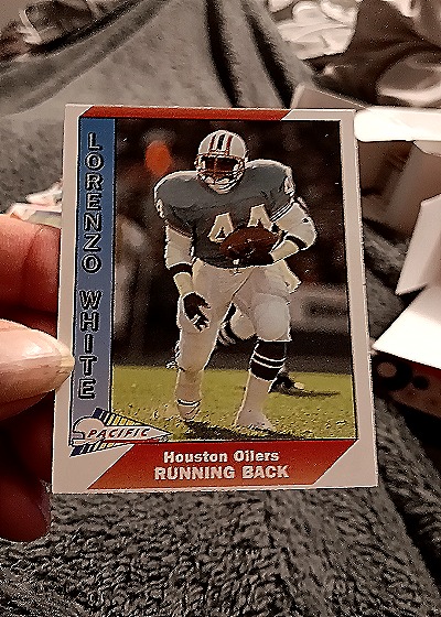 1991 Pacific #185 Lorenzo White — front