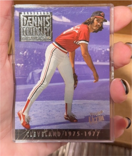 1993 Fleer Ultra #3 Dennis Eckersley Career Highlights — front