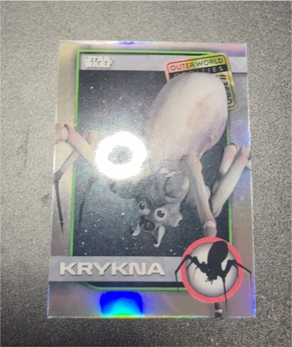 2025 Topps Chrome Star Wars Outer World Oddities #UO-10 Krykna — front