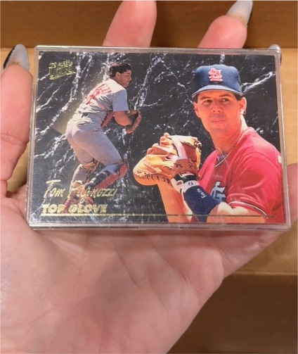1993 Fleer Ultra #2 Tom Pagnozzi Top Glove — front