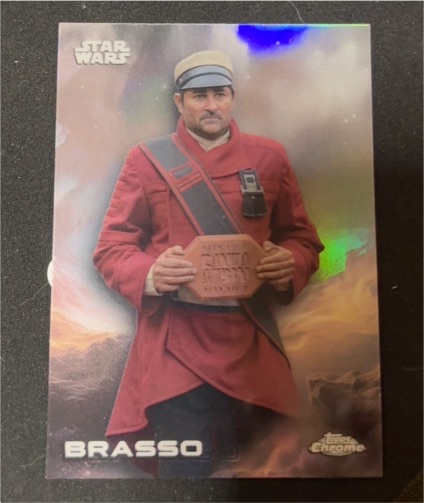 2025 Topps Chrome Star Wars #109 Brasso — front