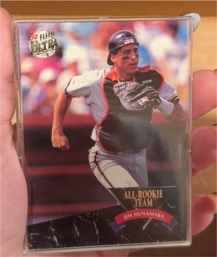 1992 Fleer Ultra All-Rookie Team #5 Jim McNamara — front