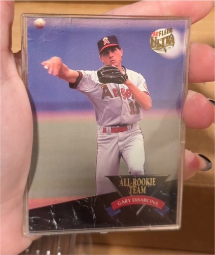 1992 Fleer Ultra All Rookie Team #3 Gary DiSarcina — front