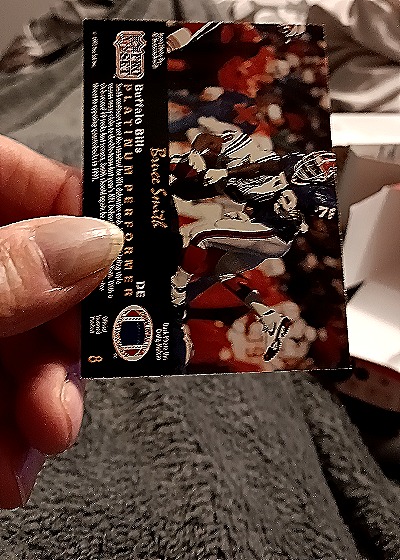 1991 Pro Set #776 Bruce Smith — back
