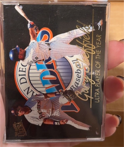 1993 Fleer Ultra #25 Gary Sheffield Award Winners — front