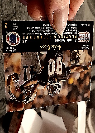 1991 Pro Set #2 Andre Reed — back