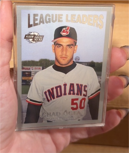 1992-93 Fleer Excel #16 Chad Ogea — front