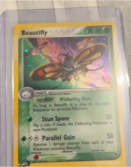 2003 EX Ruby & Sapphire #2 Beautifly — front