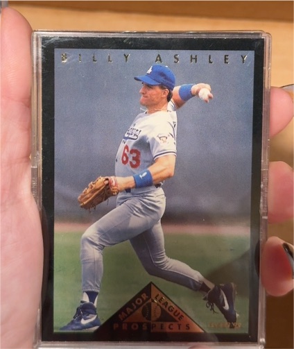 1993 Fleer Major League Prospects #9 Billy Ashley — front