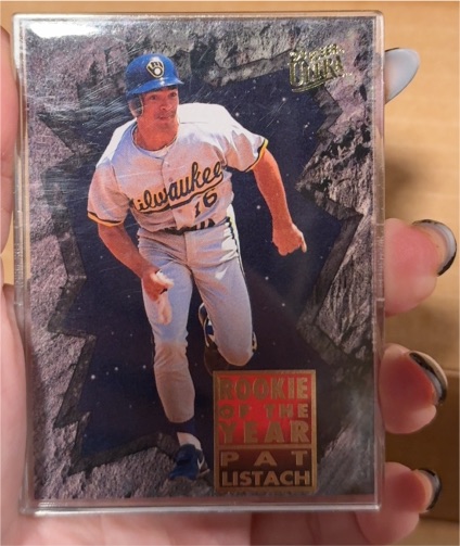 1993 Fleer Ultra #19 Pat Listach Rookie of the Year — front