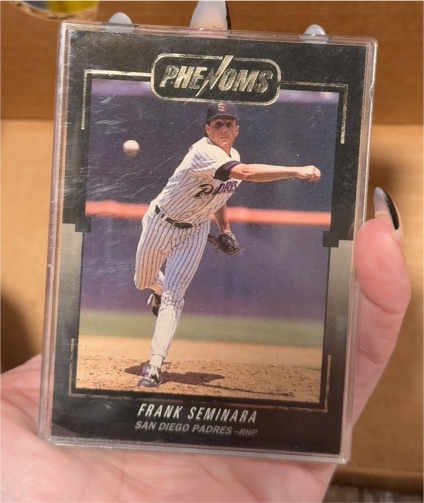 1992 Donruss The Rookies Phenoms #BC-17 Frank Seminara — front