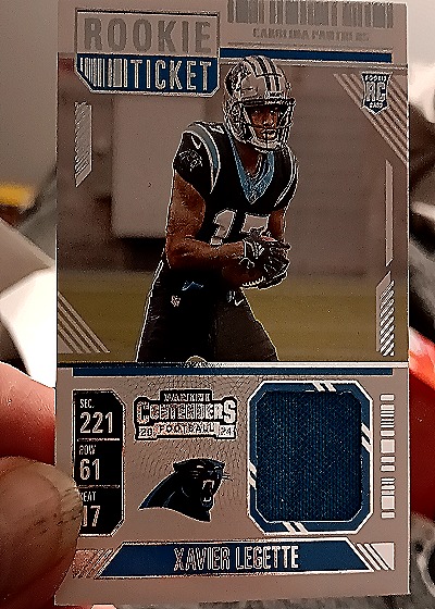 2024 Panini Contenders #RTS-XLE Xavier Legette — front