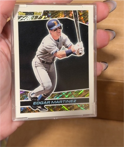 1993 Topps Black Gold #37 Edgar Martinez — front