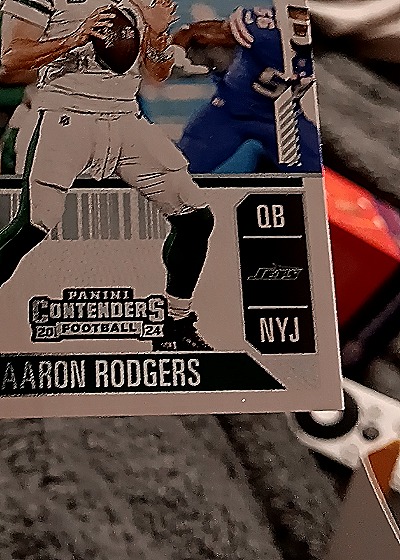 2024 Panini Contenders #76 Aaron Rodgers — front