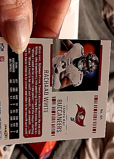 2024 Panini Contenders #94 Rachaad White — back