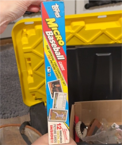 1992 Topps Micro Baseball Complete Set — front