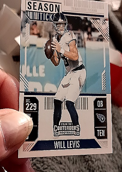 2024 Panini Contenders Season Ticket #95 Will Levis — front