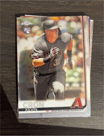 2019 Topps Chrome Update #43 Kevin Cron — front