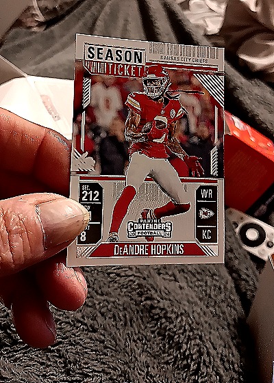 2024 Panini Contenders #97 DeAndre Hopkins — front