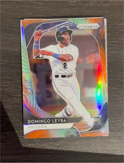 2020 Panini Prizm #10 Domingo Leyba — front