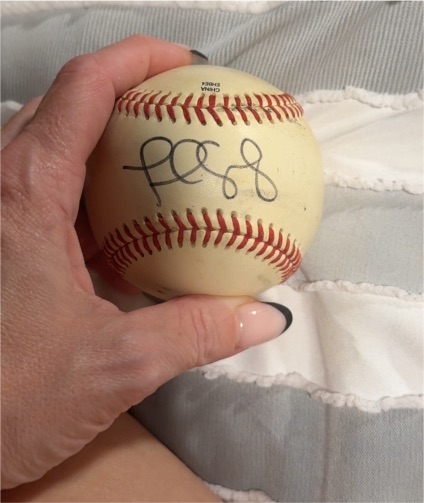 Christian Vazquez Signed Rawlings Official MLB Baseball — front