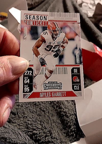 2024 Panini Contenders Season Ticket #24 Myles Garrett — front
